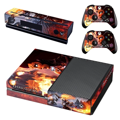 Darksiders 3 decal skin for Xbox one Console and 2 Control.. Darksiders 3 decal skin for Xbox one Console and 2 Control..