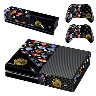 Kingdom Hearts 3 decal skin for Xbox one Console and 2 Con.. Kingdom Hearts 3 decal skin for Xbox one Console and 2 Con..