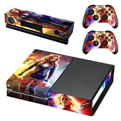 Supergirl decal skin for Xbox one Console and 2 Controllers Supergirl decal skin for Xbox one Console and 2 Controllers