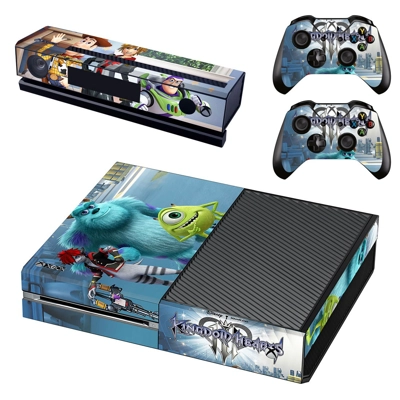 Kingdom Hearts 3 decal skin for Xbox one Console and 2 Con.. Kingdom Hearts 3 decal skin for Xbox one Console and 2 Con..
