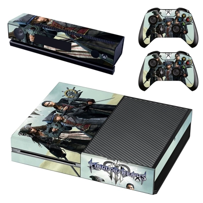 Kingdom Hearts 3 decal skin for Xbox one Console and 2 Con.. Kingdom Hearts 3 decal skin for Xbox one Console and 2 Con..