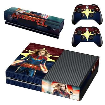 Supergirl decal skin for Xbox one Console and 2 Controllers Supergirl decal skin for Xbox one Console and 2 Controllers