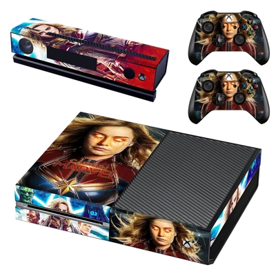 Supergirl decal skin for Xbox one Console and 2 Controllers Supergirl decal skin for Xbox one Console and 2 Controllers