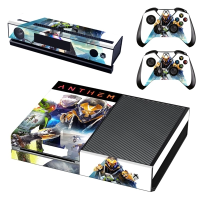 Anthem decal skin for Xbox one Console and 2 Controllers Anthem decal skin for Xbox one Console and 2 Controllers