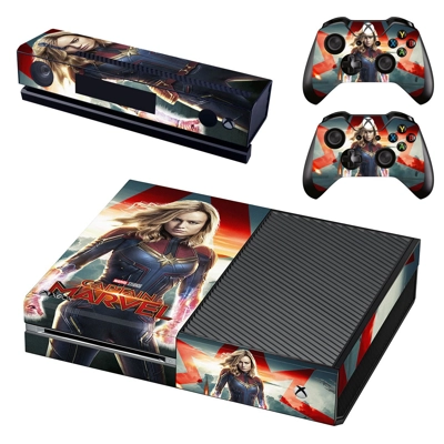 Supergirl decal skin for Xbox one Console and 2 Controllers Supergirl decal skin for Xbox one Console and 2 Controllers