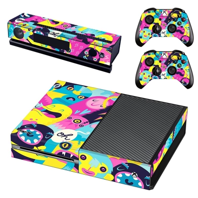 Cartoon Art decal skin for Xbox one Console and 2 Controll.. Cartoon Art decal skin for Xbox one Console and 2 Controll..