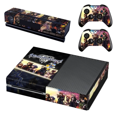 Kingdom Hearts 3 decal skin for Xbox one Console and 2 Con.. Kingdom Hearts 3 decal skin for Xbox one Console and 2 Con..