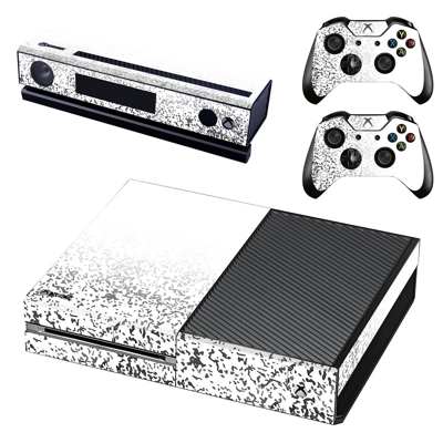 Abstraction decal skin for Xbox one Console and 2 Controllers