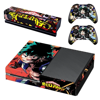 My Hero Academia decal skin for Xbox one Console and 2 Con.. My Hero Academia decal skin for Xbox one Console and 2 Con..