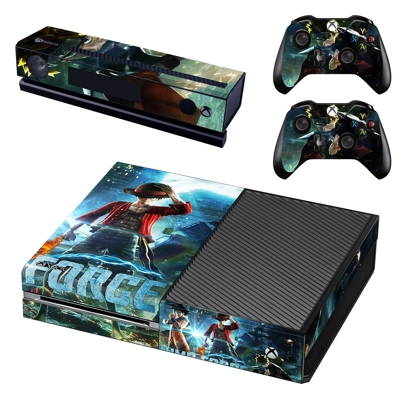 Jump Force decal skin for Xbox one Console and 2 Controllers Jump Force decal skin for Xbox one Console and 2 Controllers