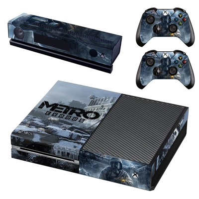 Metro Exodus decal skin for Xbox one Console and 2 Controllers