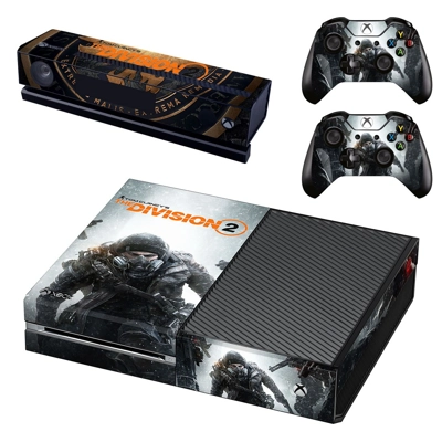 The Division 2 decal skin for Xbox one Console and 2 Contr.. The Division 2 decal skin for Xbox one Console and 2 Contr..