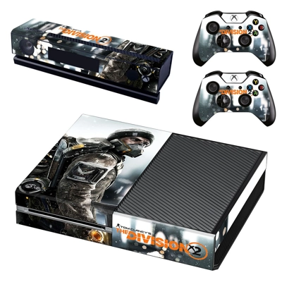 The Division 2 decal skin for Xbox one Console and 2 Controllers