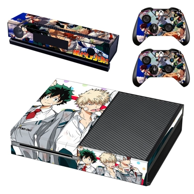 My Hero Academia decal skin for Xbox one Console and 2 Con.. My Hero Academia decal skin for Xbox one Console and 2 Con..