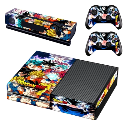Dragon Ball decal skin for Xbox one Console and 2 Controllers