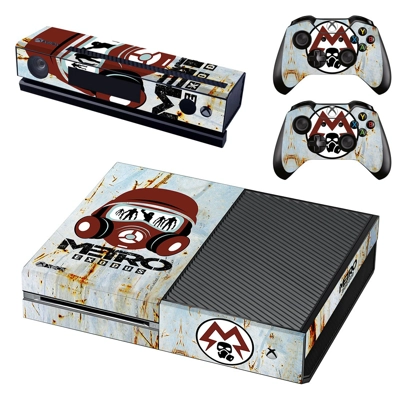 Metro Exodus decal skin for Xbox one Console and 2 Controllers
