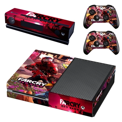 Far Cry New Dawn decal skin for Xbox one Console and 2 Con.. Far Cry New Dawn decal skin for Xbox one Console and 2 Con..