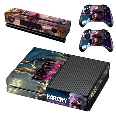 Far Cry New Dawn decal skin for Xbox one Console and 2 Con.. Far Cry New Dawn decal skin for Xbox one Console and 2 Con..