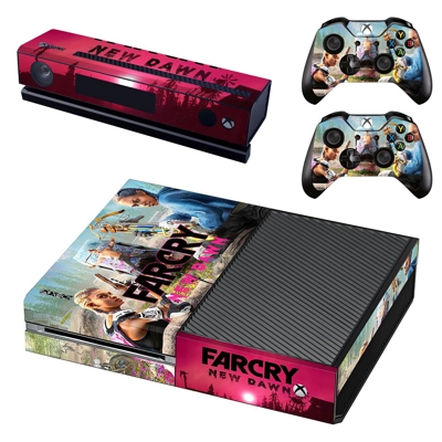 Far Cry New Dawn decal skin for Xbox one Console and 2 Con.. Far Cry New Dawn decal skin for Xbox one Console and 2 Con..