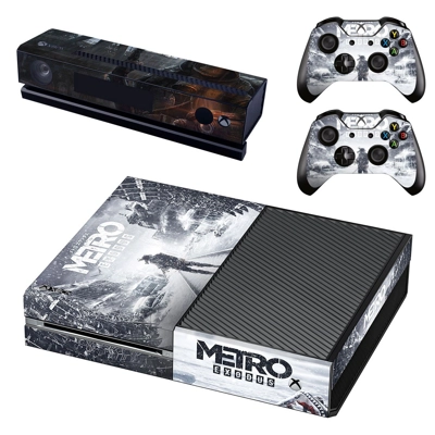 Metro Exodus decal skin for Xbox one Console and 2 Control.. Metro Exodus decal skin for Xbox one Console and 2 Control..