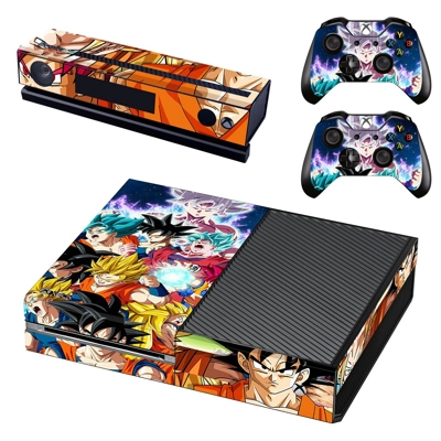 Dragon Ball decal skin for Xbox one Console and 2 Controll.. Dragon Ball decal skin for Xbox one Console and 2 Controll..