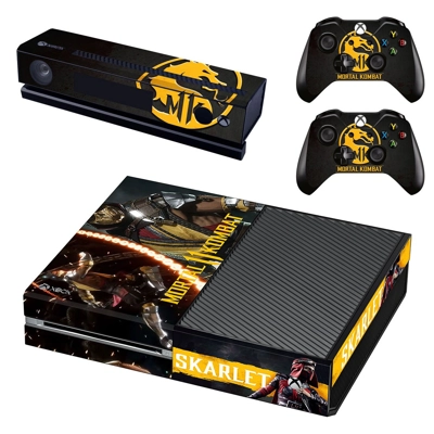 Mortal Kombat 11 decal skin for Xbox one Console and 2 Con.. Mortal Kombat 11 decal skin for Xbox one Console and 2 Con..