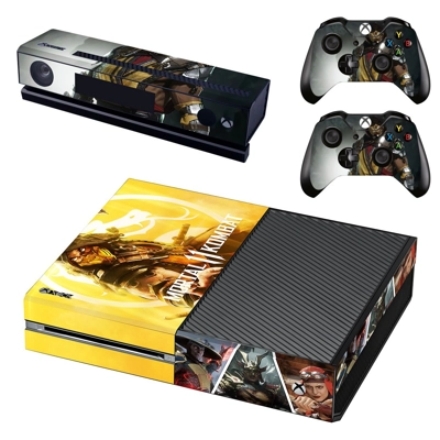 Mortal Kombat 11 decal skin for Xbox one Console and 2 Con.. Mortal Kombat 11 decal skin for Xbox one Console and 2 Con..