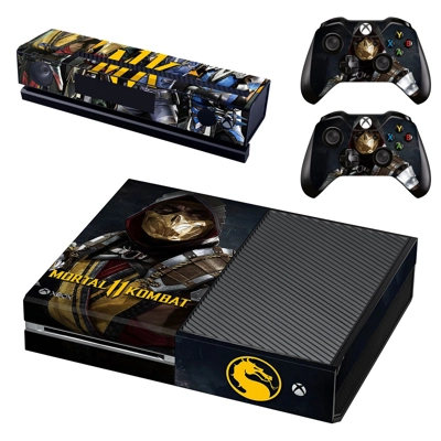 Mortal Kombat 11 decal skin for Xbox one Console and 2 Con.. Mortal Kombat 11 decal skin for Xbox one Console and 2 Con..