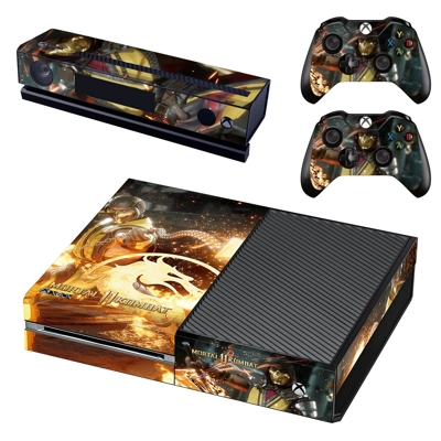 Mortal Kombat 11 decal skin for Xbox one Console and 2 Con.. Mortal Kombat 11 decal skin for Xbox one Console and 2 Con..