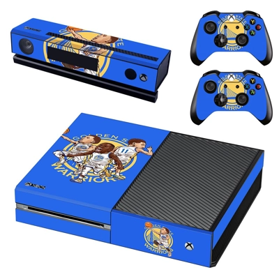 Golden State Warriors decal skin for Xbox one Console and 2 Controllers