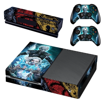 Game of Thrones decal skin for Xbox one Console and 2 Cont.. Game of Thrones decal skin for Xbox one Console and 2 Cont..