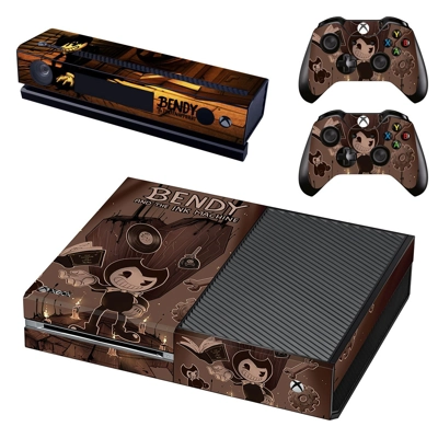 Bendy and the Ink Machine decal skin for Xbox one Console and 2 Controllers
