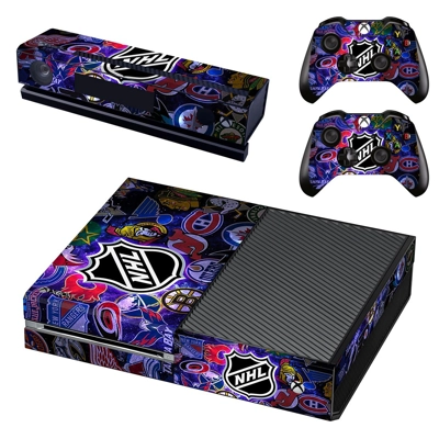 NHL decal skin for Xbox one Console and 2 Controllers NHL decal skin for Xbox one Console and 2 Controllers