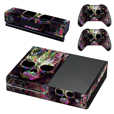 Skull Abstraction decal skin for Xbox one Console and 2 Controllers