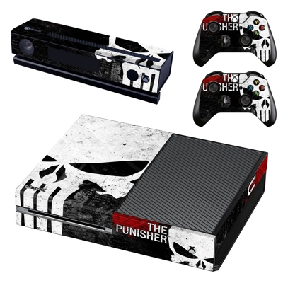 The Punisher decal skin for Xbox one Console and 2 Control.. The Punisher decal skin for Xbox one Console and 2 Control..