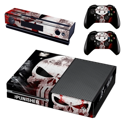 The Punisher decal skin for Xbox one Console and 2 Control.. The Punisher decal skin for Xbox one Console and 2 Control..