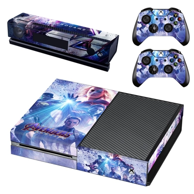 Avengers Endgame decal skin for Xbox one Console and 2 Con.. Avengers Endgame decal skin for Xbox one Console and 2 Con..