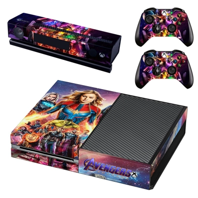 Avengers Endgame decal skin for Xbox one Console and 2 Con.. Avengers Endgame decal skin for Xbox one Console and 2 Con..