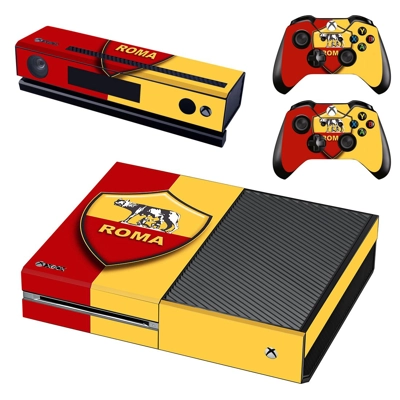 AS Roma decal skin for Xbox one Console and 2 Controllers AS Roma decal skin for Xbox one Console and 2 Controllers