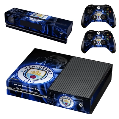 Manchester City decal skin for Xbox one Console and 2 Cont.. Manchester City decal skin for Xbox one Console and 2 Cont..