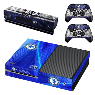 Chelsea FC decal skin for Xbox one Console and 2 Controllers Chelsea FC decal skin for Xbox one Console and 2 Controllers