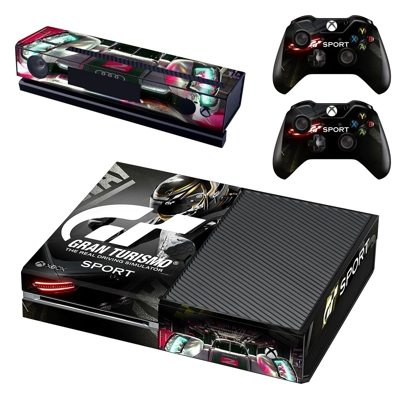 Gran Turismo decal skin for Xbox one Console and 2 Control.. Gran Turismo decal skin for Xbox one Console and 2 Control..
