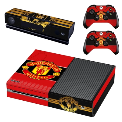 Manchester United decal skin for Xbox one Console and 2 Co.. Manchester United decal skin for Xbox one Console and 2 Co..