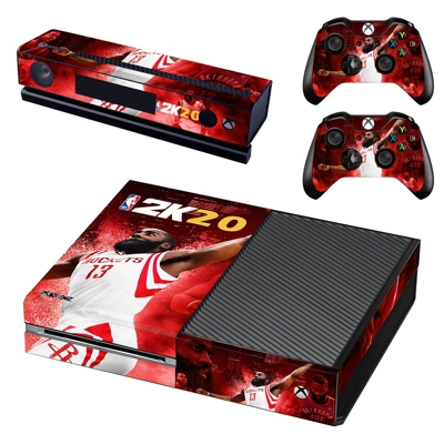NBA 2K20 decal skin for Xbox one Console and 2 Controllers NBA 2K20 decal skin for Xbox one Console and 2 Controllers