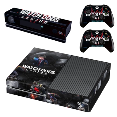 Watch Dogs legion decal skin for Xbox one Console and 2 Co.. Watch Dogs legion decal skin for Xbox one Console and 2 Co..