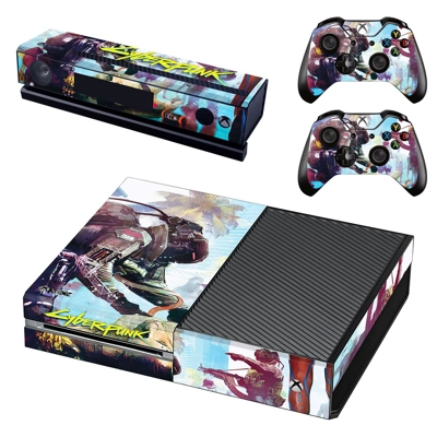 Cyberpunk 2077 decal skin for Xbox one Console and 2 Contr.. Cyberpunk 2077 decal skin for Xbox one Console and 2 Contr..