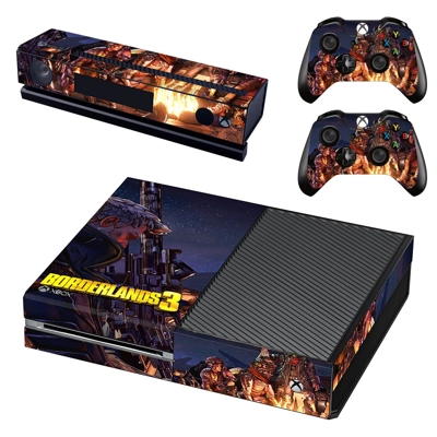 Borderlands 3 decal skin for Xbox one Console and 2 Controllers