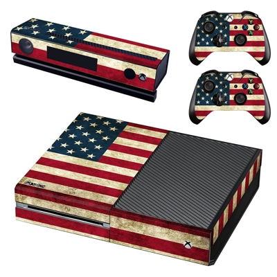 USA Flag decal skin for Xbox one Console and 2 Controllers USA Flag decal skin for Xbox one Console and 2 Controllers