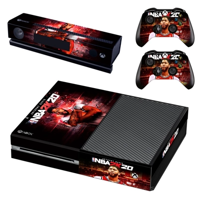 NBA 2K20 decal skin for Xbox one Console and 2 Controllers NBA 2K20 decal skin for Xbox one Console and 2 Controllers
