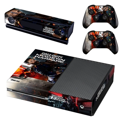 Call of Duty modern warfare decal skin for Xbox one Console and 2 Controllers